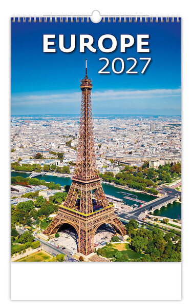 Nástěnný kalendář Europe 2027