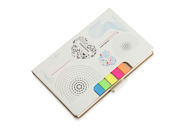 Sticky note pad STIKLO A6 - white