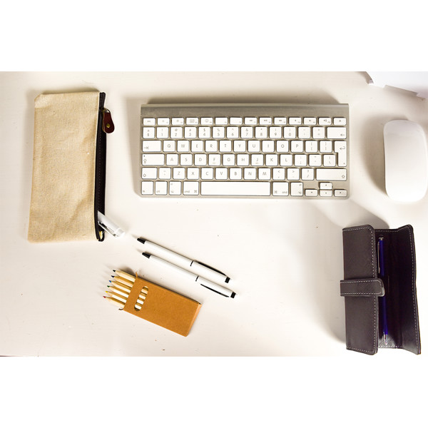 Damascus pencil holder