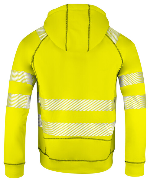 6130 Hoodjacket YELLOW/BLACK L