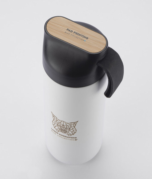 Travel bottle ELSA 600 ml - white