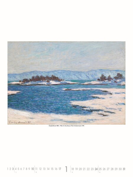 Nástenný Kalendár Monet To Klee 2027