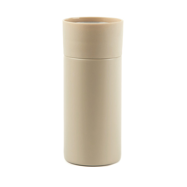 Vinga Otis to-go mug 300 ml, 18/8 steel - Greige