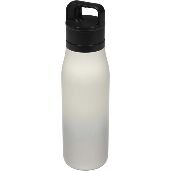 SMART 500 ml RCS recycled stainless steel double wall vacuum insulated tumbler - White