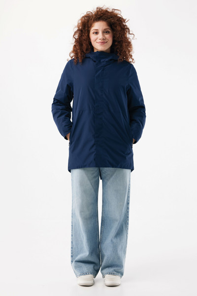 Parka en polyester recyclé IQONIQ Thelon - Bleu Marine / XXL