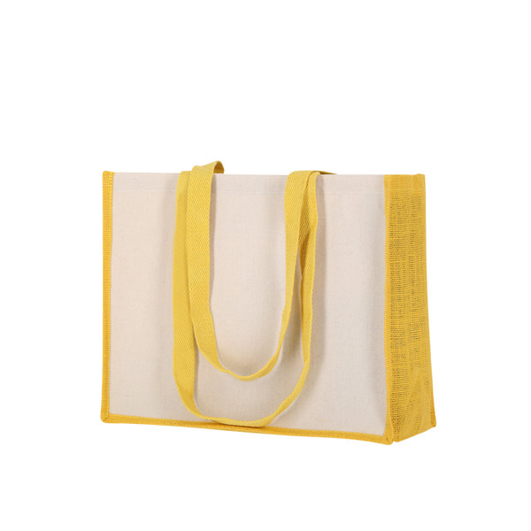Borsa Rotin - Giallo