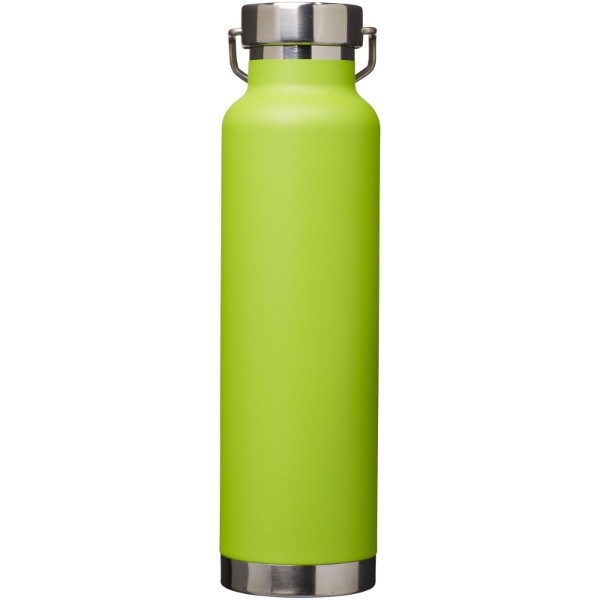 Thor 650 ml copper vacuum insulated sport bottle - Lime