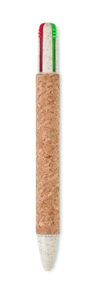 Stylo à bille  4 couleurs Arbocho