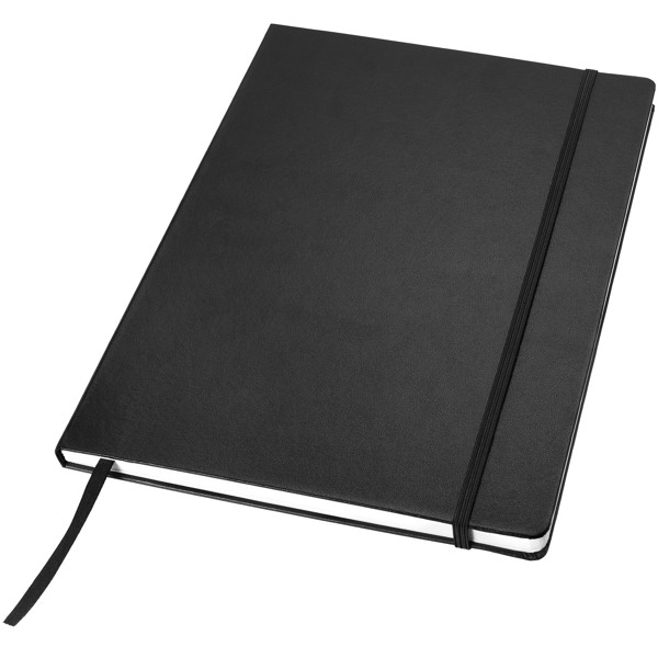 Executive A4 Hard Cover Notizbuch - Schwarz