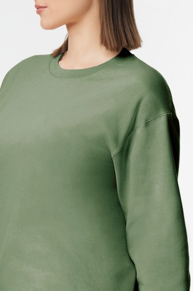 Softstyle™ Midweight Fleece Adult Crewneck - White / 4XL