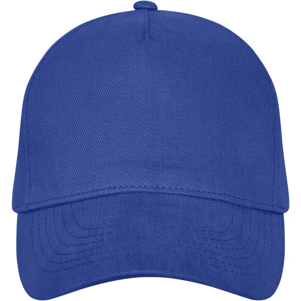 Boné de 5 painéis de 260 g/m² Doyle - Azul