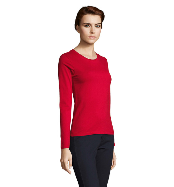 IMPERIAL-mulher-shirt190 Imperial Lsl Women - VermelhoXL