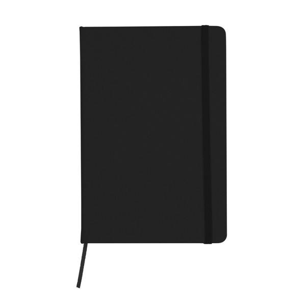Notebook A5, recycled PU | Roderick - black
