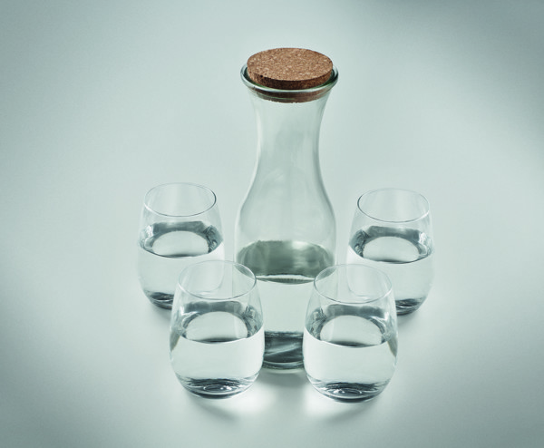 Set of recycled glass drink Piccadilly