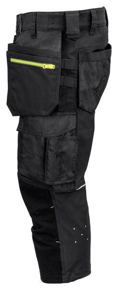 5557 STRETCH 3/4 PANT Black D104