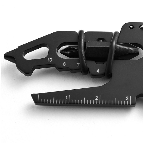 Multifunction key with carabiner