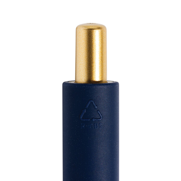 Stylo luxe à trois faces EDGE RCS - Bleu Marine
