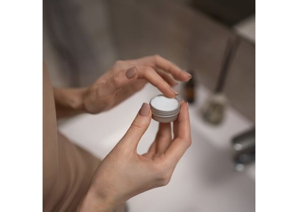 Lipbalm round recycled aluminium tin