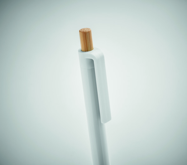 Recycled ABS ball pen Penu - White
