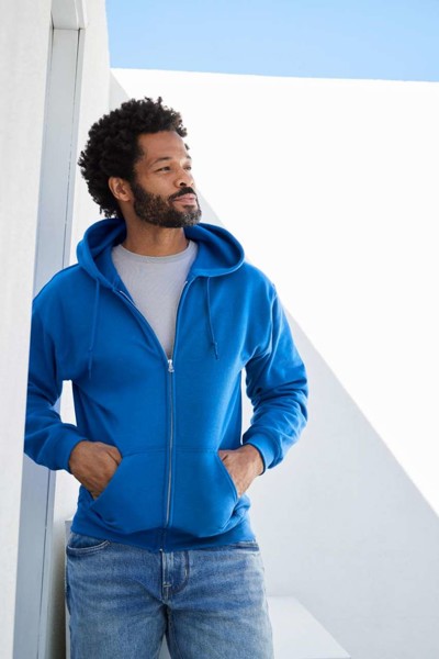 Heavy Blend™ Adult Full Zip Hooded Sweatshirt - White / S