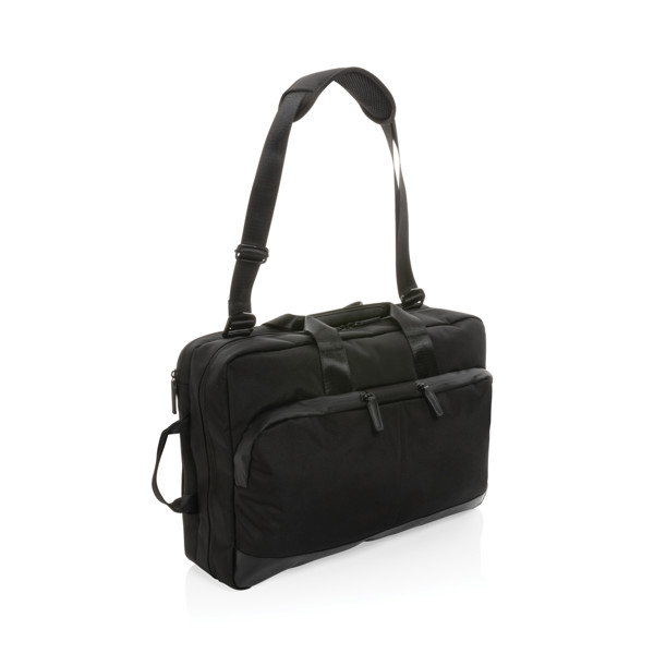 Swiss Peak 2-in-1 laptop backpack, 15.6 inch, recycled