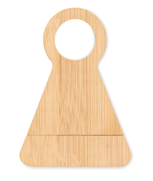 Bamboo bottle stand & opener Standturn