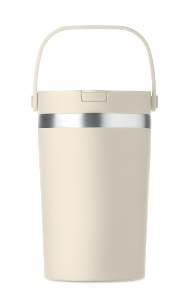 Dvojstenný pohár 350 ml Cozycup - Béžová