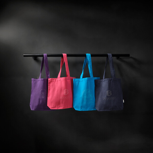 Logan Tote Bag - Světle Modrá