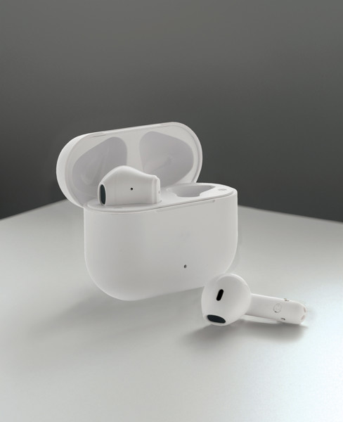 Tunevo RCS recycled plastic wireless earbuds