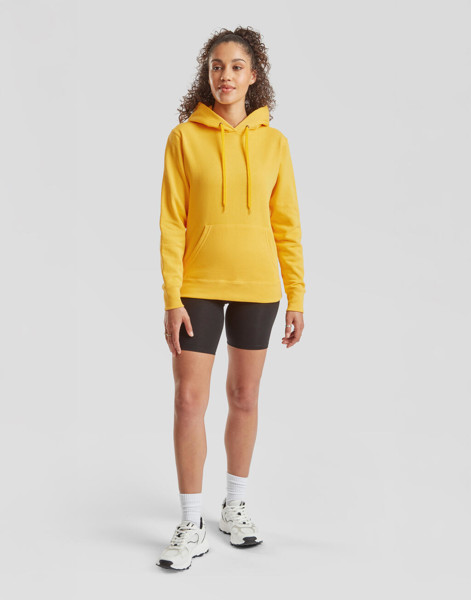 Ladies Classic Hooded Sweat - White / 2XL