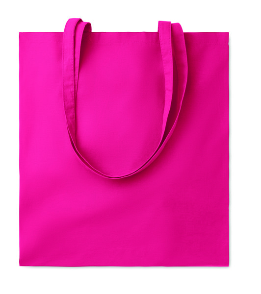 Shopper in cotone da 180gr Cottonel Colour++ - Fucsia