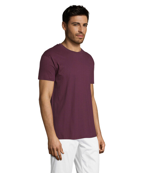REGENT T-shirt unissex 150g - BurgundyS