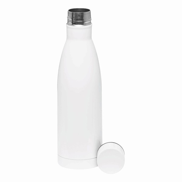 Vakuum-Trinkflasche Legendy - Weiß