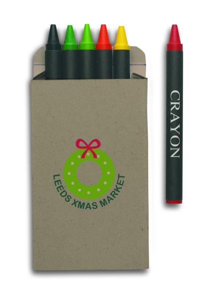Carton of 6 wax crayons Brabo