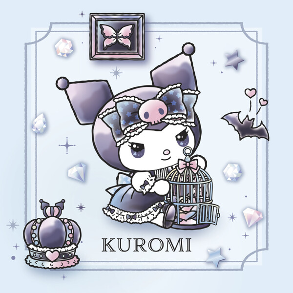 Notique Poznámkový Kalendář Kuromi 2027, 30 x 30 cm - Východní