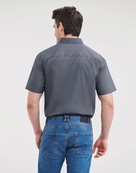Poplin Shirt - White / M