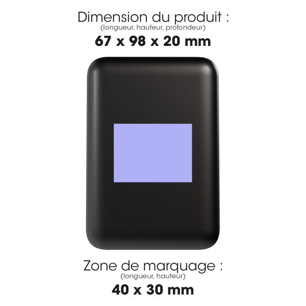 MUSEN - BATTERIE DE SECOURS MAGSAFE CHARGEMENT SANS FIL 10 000 MAH