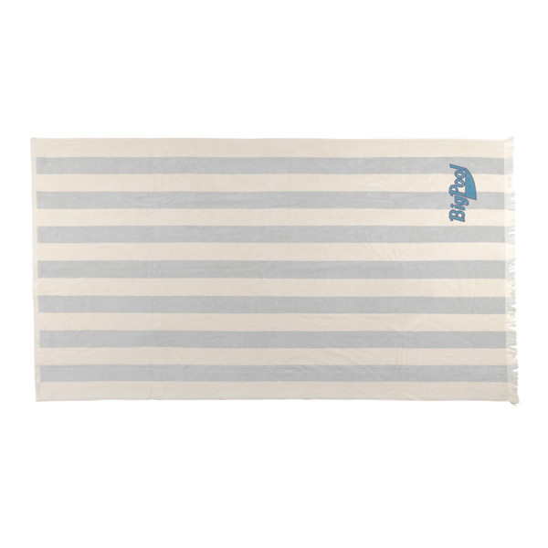 Ukiyo Yukari AWARE™ XL deluxe beach towel 100x180cm - Grey