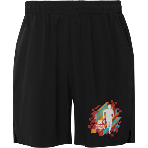 Murray unisex sportsshorts - Ensfarvet sort / M