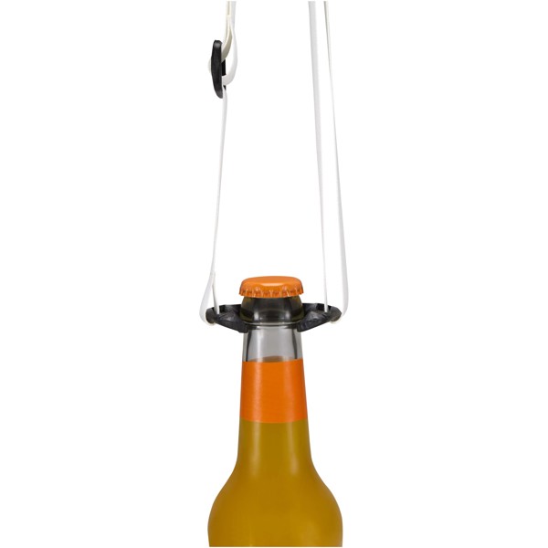 Lian sublimation RPET lanyard with bottle holder