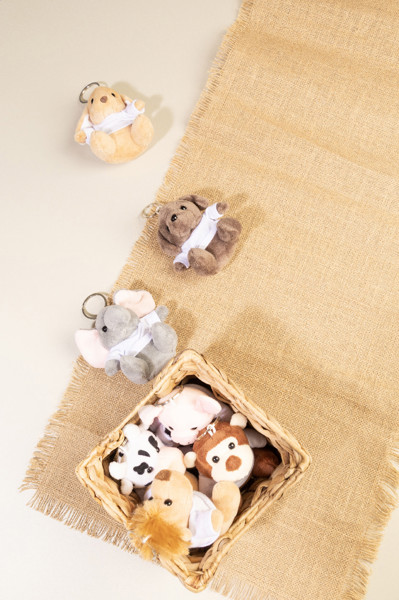 Plush Monkey Keyring ApeFob