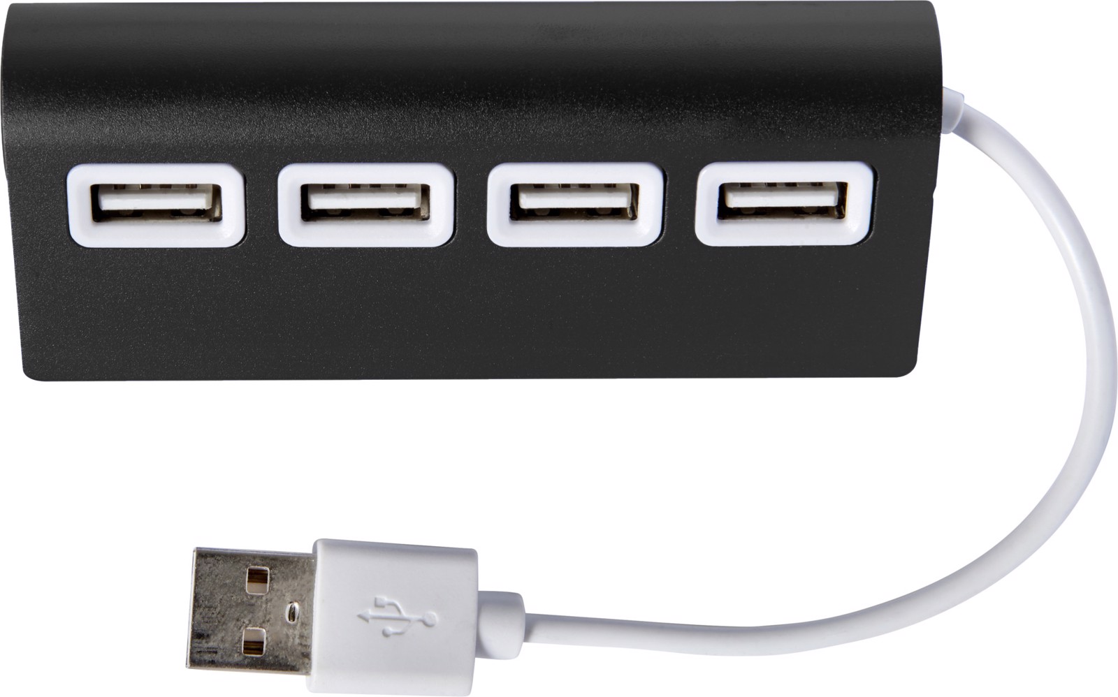 Aluminium USB hub - Black