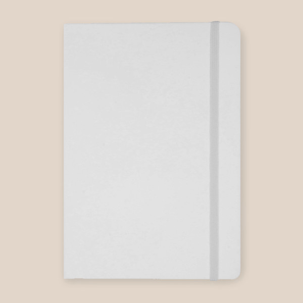 CARNET LUXE 100 % FSC - BLANC