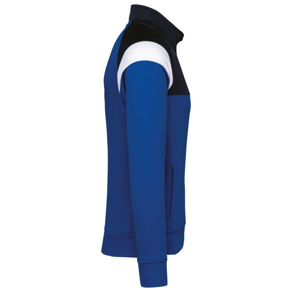 Kids Zipped Tracksuit Jacket - Dark Royal Blue / Navy / 12/14