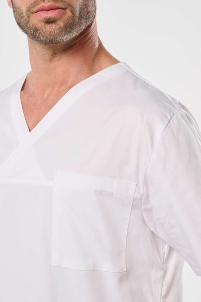 Unisex Short Sleeve Cotton Tunic - XS