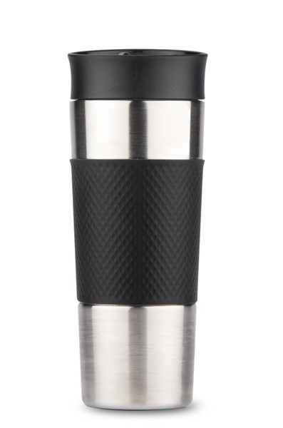 Thermal mug RONDE 425 ml - black
