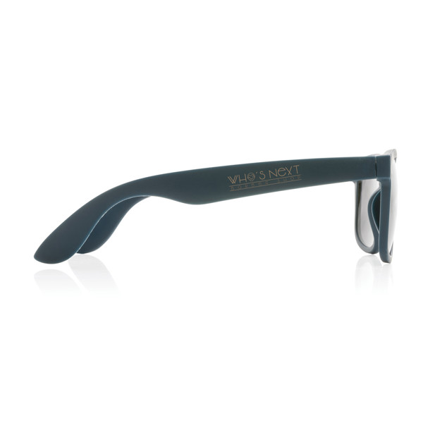 Lunettes de soleil en plastique PP recyclé RCS - Bleu Marine