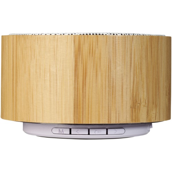 Cosmos Bluetooth® Lautsprecher aus Bambus - natur / weiss