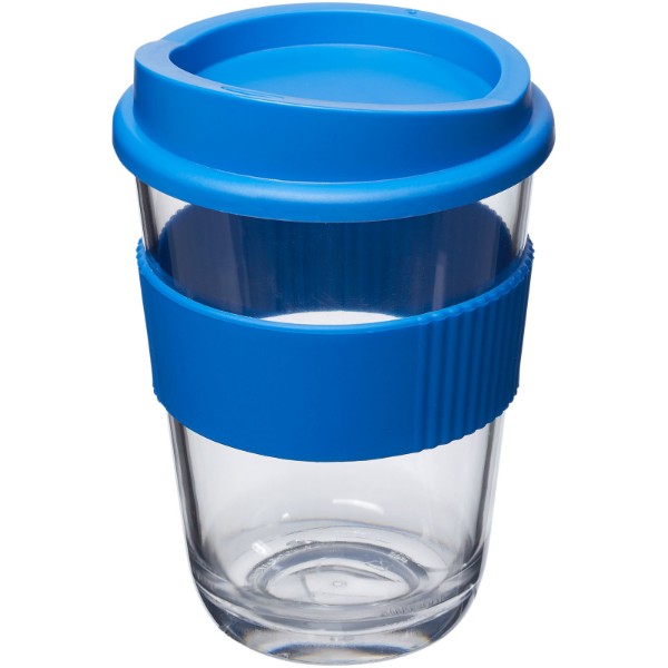 Gobelet Americano® Cortado 300ml avec bandeau antidérapant - Bleu minéral