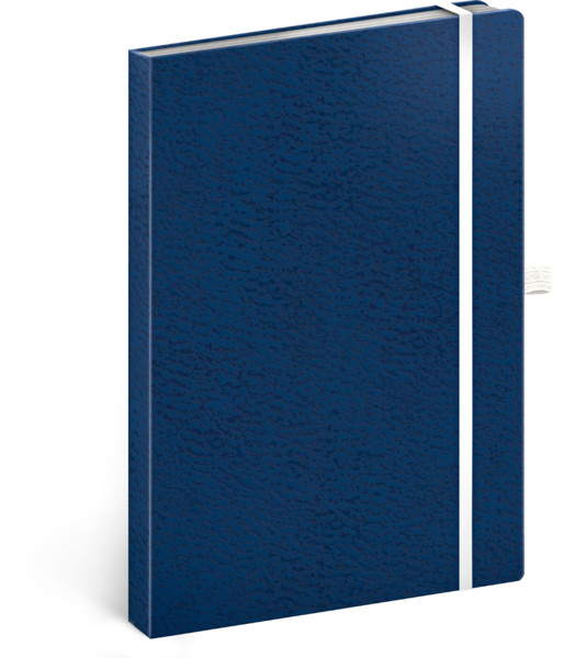 Notique Notes Vivella Classic Modrý/Bílý, Tečkovaný, 15 x 21 cm